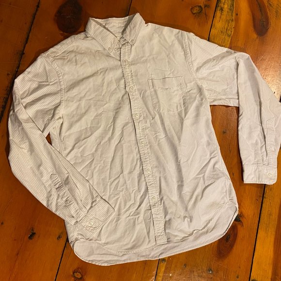 J. Crew Vintage Oxford Striped Button Down - Picture 2 of 7